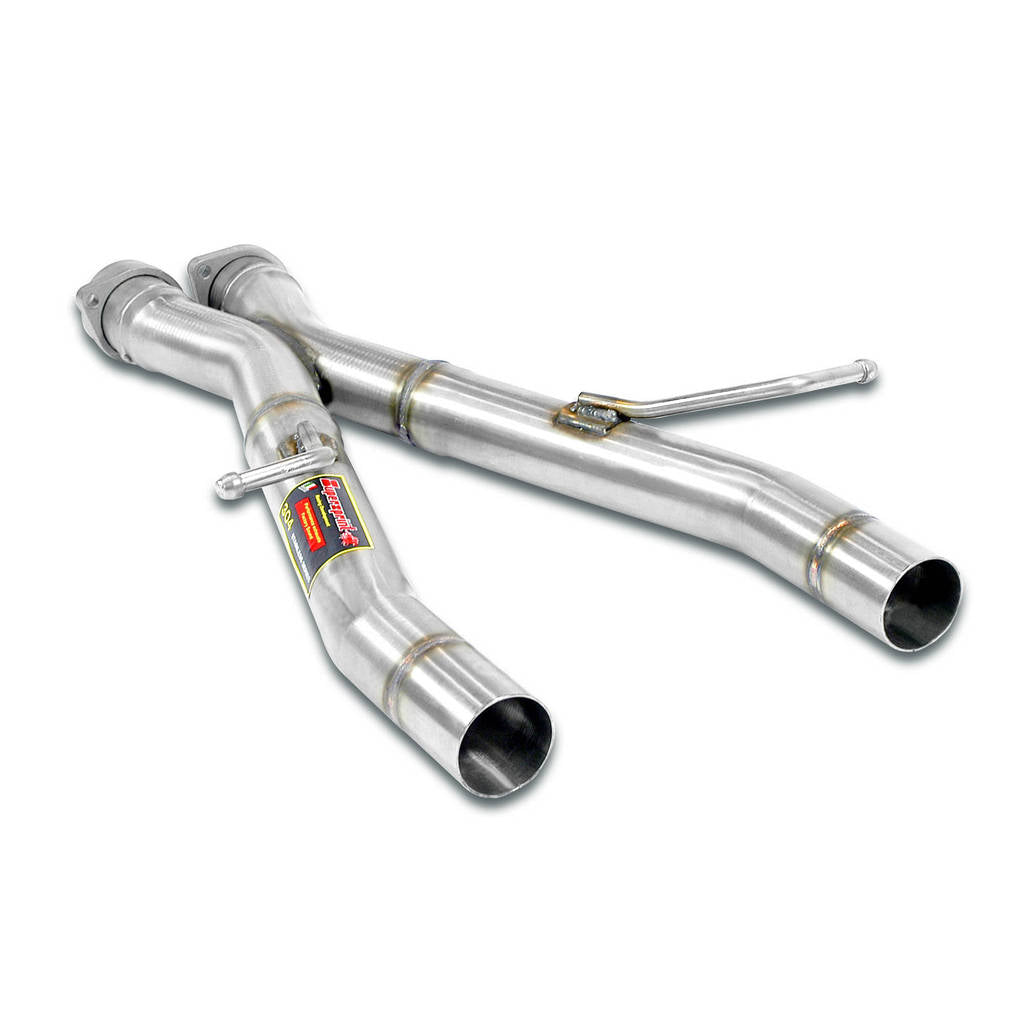 SUPERSPRINT 845313 Centre pipes kit "X" Right + Left MERCEDES-Benz R171 SLK Photo-0