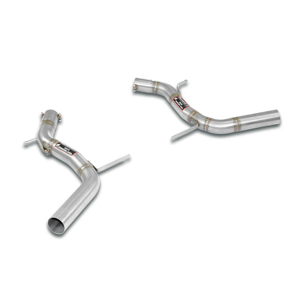 SUPERSPRINT 845523 Connecting pipes kit Right - Left MERCEDES-Benz C219 CLS AMG Photo-0