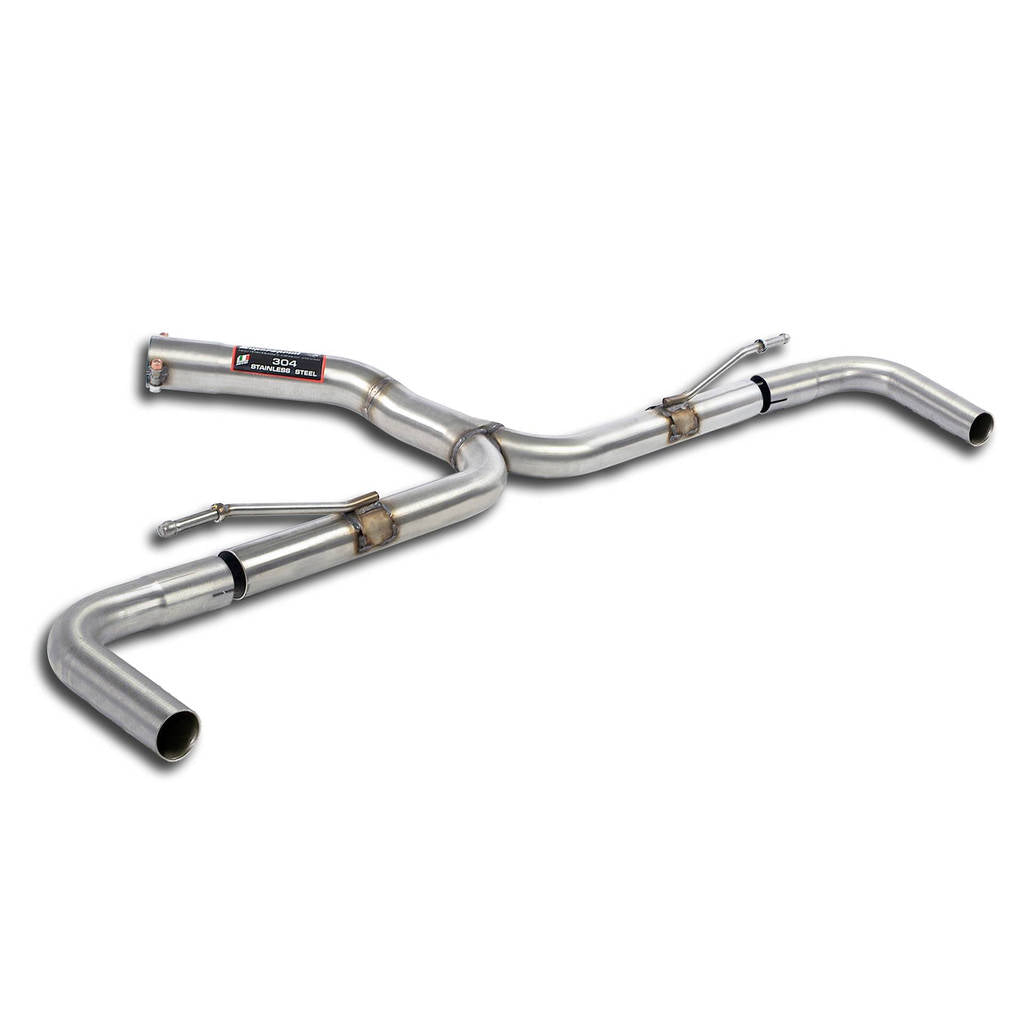 SUPERSPRINT 773814 Rear pipe "Y-Pipe" Right - Left VW GOLF VII Photo-0