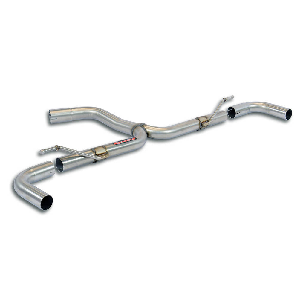 SUPERSPRINT 773214 Rear "Y-Pipe" - (Replaces rear muffler) AUDI A3 8V '12 -> Photo-0