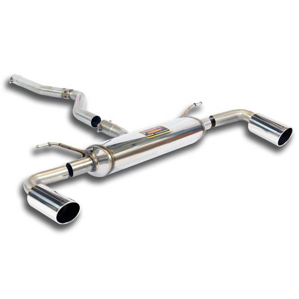 SUPERSPRINT 983704 Connecting pipe + rear exhaust Right O90 - Left O90 BMW F30/F31 2012 -> 2015 Photo-0