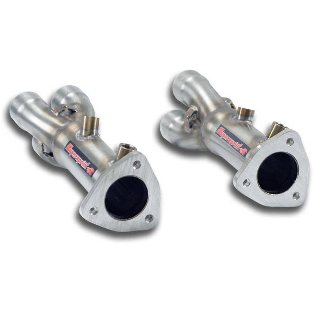 SUPERSPRINT 245612 Connecting pipe 3-1 Right - Left (Replaces catalytic converter) PORSCHE 911 (Seri Photo-0