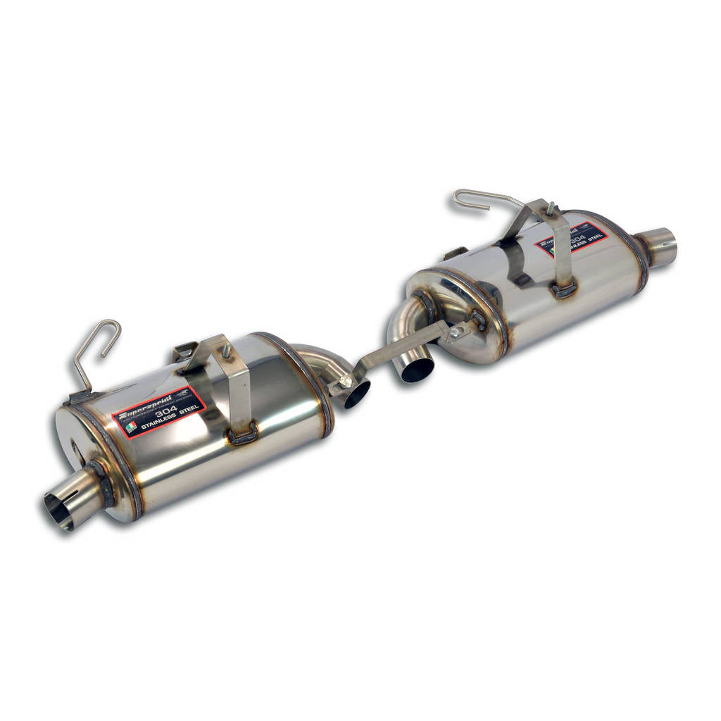 SUPERSPRINT 242804 Rear exhaust Right + Left PORSCHE BOXSTER (Serie 986) Photo-0