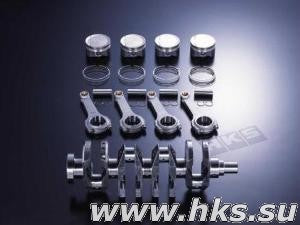 HKS 23004-AM005 Connecting Rod Set 4G63 (stock stroke) Photo-0