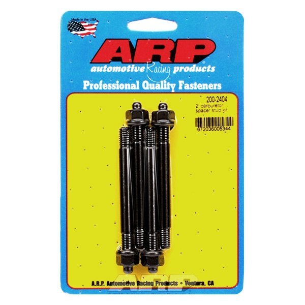 ARP 200-2404 Carburetor Stud Kit 2" spacer. 8740. hex Photo-0
