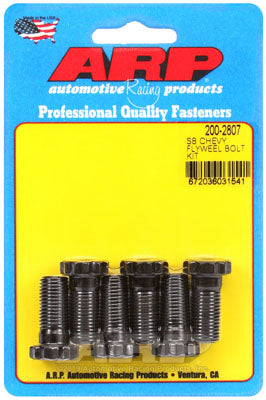 ARP 200-2807 Flywheel Bolt Kit for Chevrolet Small Block '87 & up. rear seal. 6 pieces Photo-0