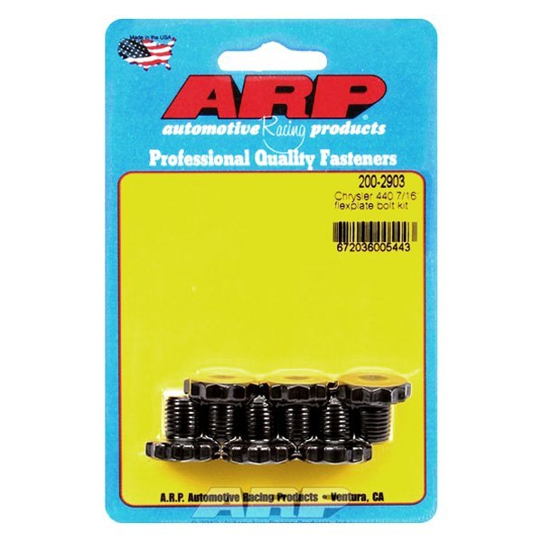ARP 200-2903 Flexplate Bolt Kit CHRYSLER SL6. 2.9L V6 & 273-440 V8 w/ 6 bolt crank. 6 pieces Photo-0