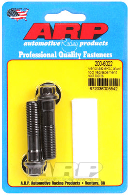 ARP 200-6022 Replacement Rod Bolt Kit 7/16˝ 2 - piece set Photo-0