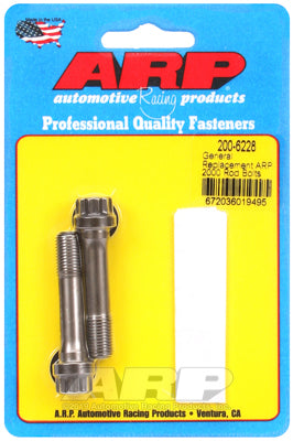 ARP 200-6228 Replacement Rod Bolt Kit 3/8˝ 2 - piece set Photo-0
