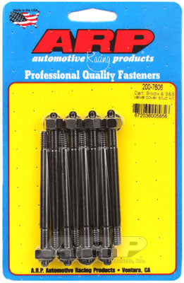 ARP 200-7606 Valve Cover Stud Kit Brodix. B&B. Dart. cast aluminum. 8740. hex Photo-0
