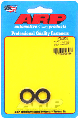 ARP 200-8521 Washer Kit 7/16" ID 3/4" OD black oxide washers Photo-0