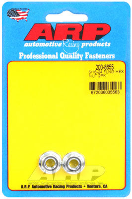 ARP 200-8655 Nut Kit 5/16-24 hex flanged nut Photo-0
