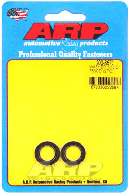 ARP 200-8672 Washer Kit 7/16" ID 3/4" OD chamfer con rod washer Photo-0