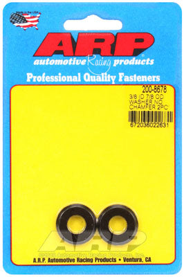 ARP 200-8678 Washer Kit 3/8" ID 7/8" OD (radiused) black oxide washers Photo-0