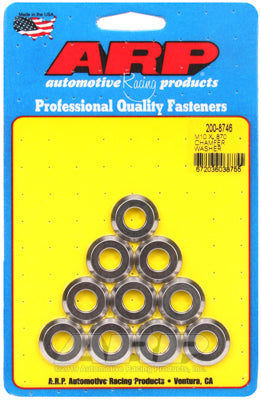 ARP 200-8746 Washer Kit M10 ID .870 OD chamfer black oxide washers Photo-0