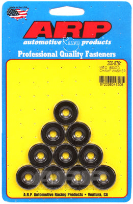 ARP 200-8761 Washer Kit M6 ID .890" OD black oxide washers Photo-0