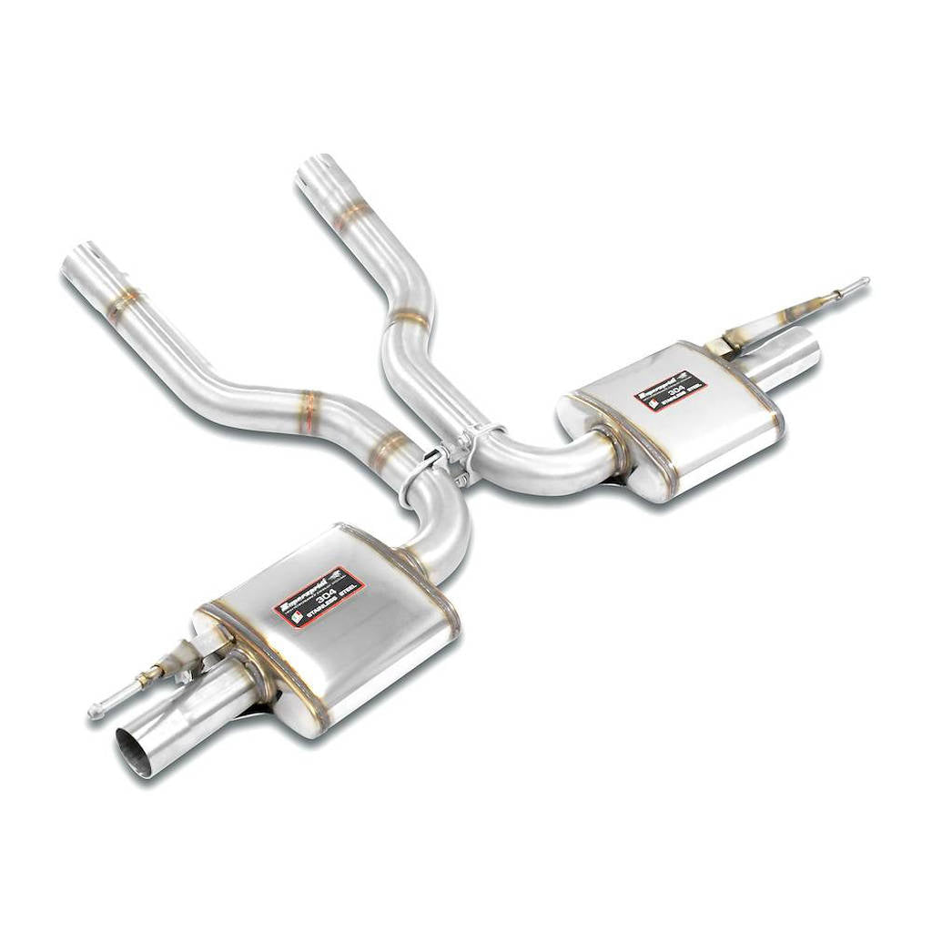 SUPERSPRINT 244206 Rear exhaust Right + Left "Racing" PORSCHE CAYENNE (Serie 955) Photo-0