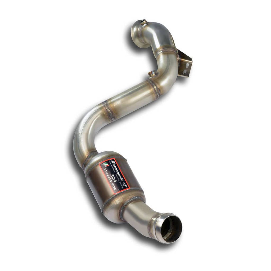 SUPERSPRINT 721981 Downpipe Left + Metallic catalytic converter - (Replaces pre-catalytic converter) Photo-0