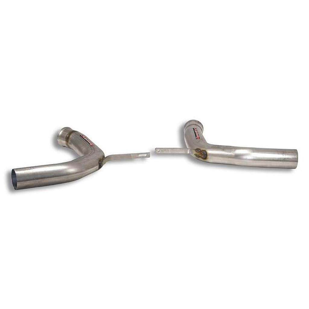 SUPERSPRINT 844913 Connecting pipes kit Right + Left for OEM centre exhaust MERCEDES-Benz R230 SL AMG Photo-0