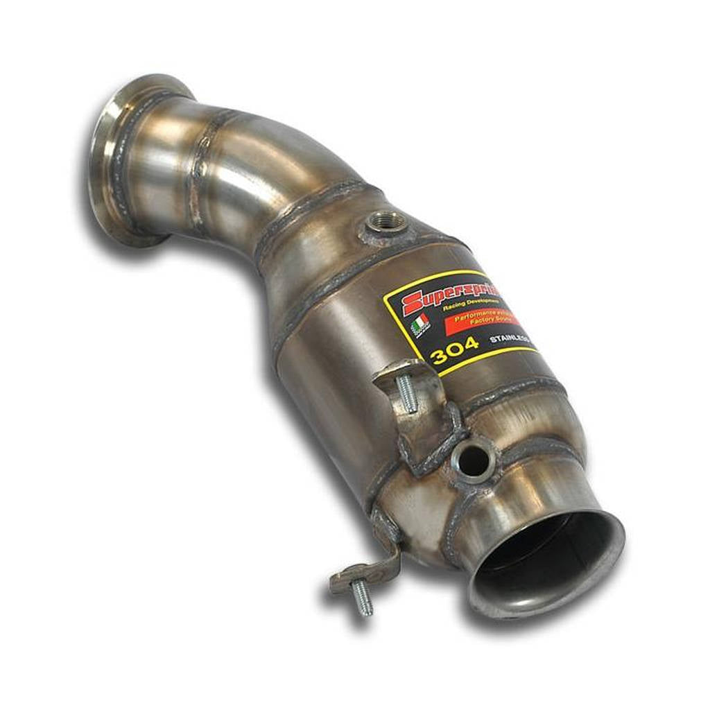 SUPERSPRINT 988521 Downpipe kit + Metallic catalytic converter 100CPSI WRC BMW F20/F21 -> 2015 Photo-0