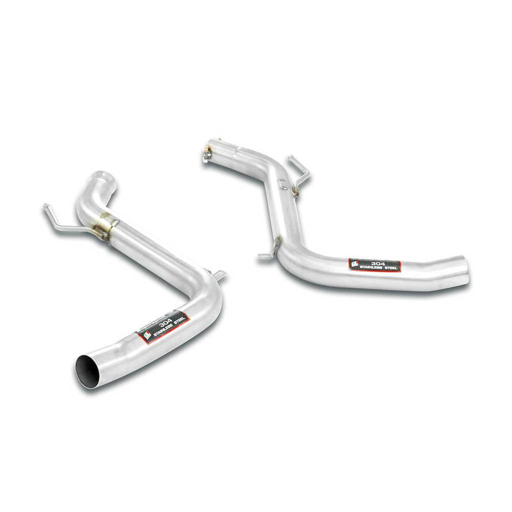 SUPERSPRINT 846043 Connecting pipes kit Right - Left for OEM centre exhaust MERCEDES-Benz C216 CL Photo-0