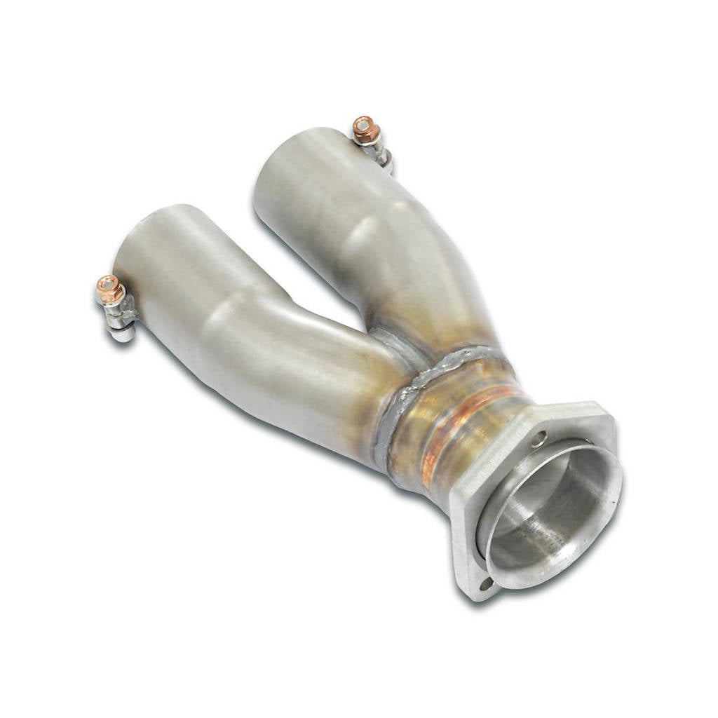 SUPERSPRINT 844233 Y-connecting pipe MERCEDES-Benz A209 CLK Photo-0