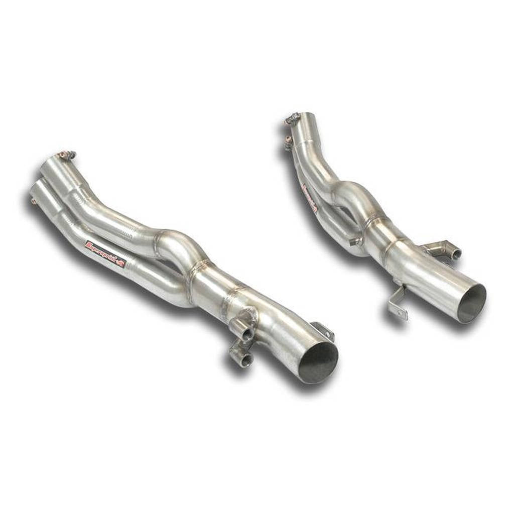 SUPERSPRINT 391912 Front pipe Right - Left - (Replaces catalytic converter) FERRARI Photo-0