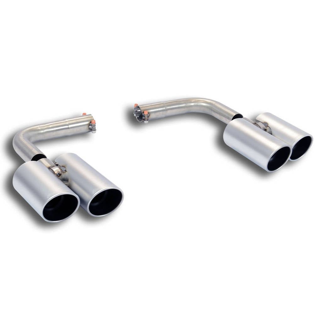 SUPERSPRINT 986656 Endpipe kit "Satin" Right OO90 - Left OO90 BMW F26 X4 Photo-0