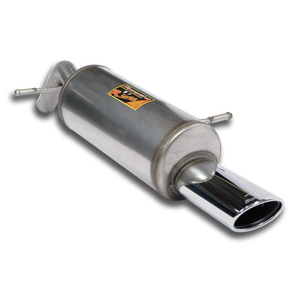 SUPERSPRINT 804805 Rear exhaust 120x80 STEEL 409 PEUGEOT 207 Photo-0
