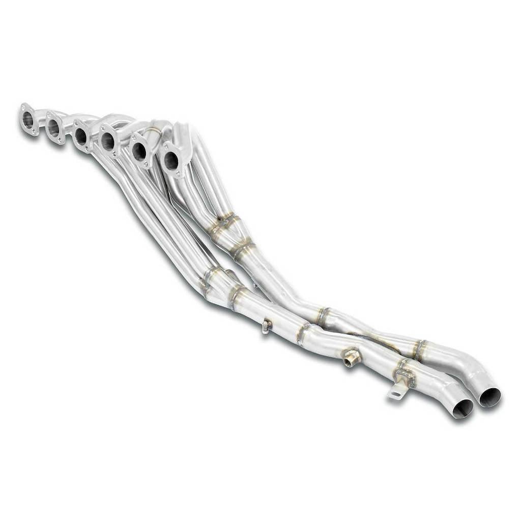 SUPERSPRINT 782501 Manifold + "X-Pipe" - (Left Hand Drive) - Stainless steel for OEM catalytic conve Photo-0