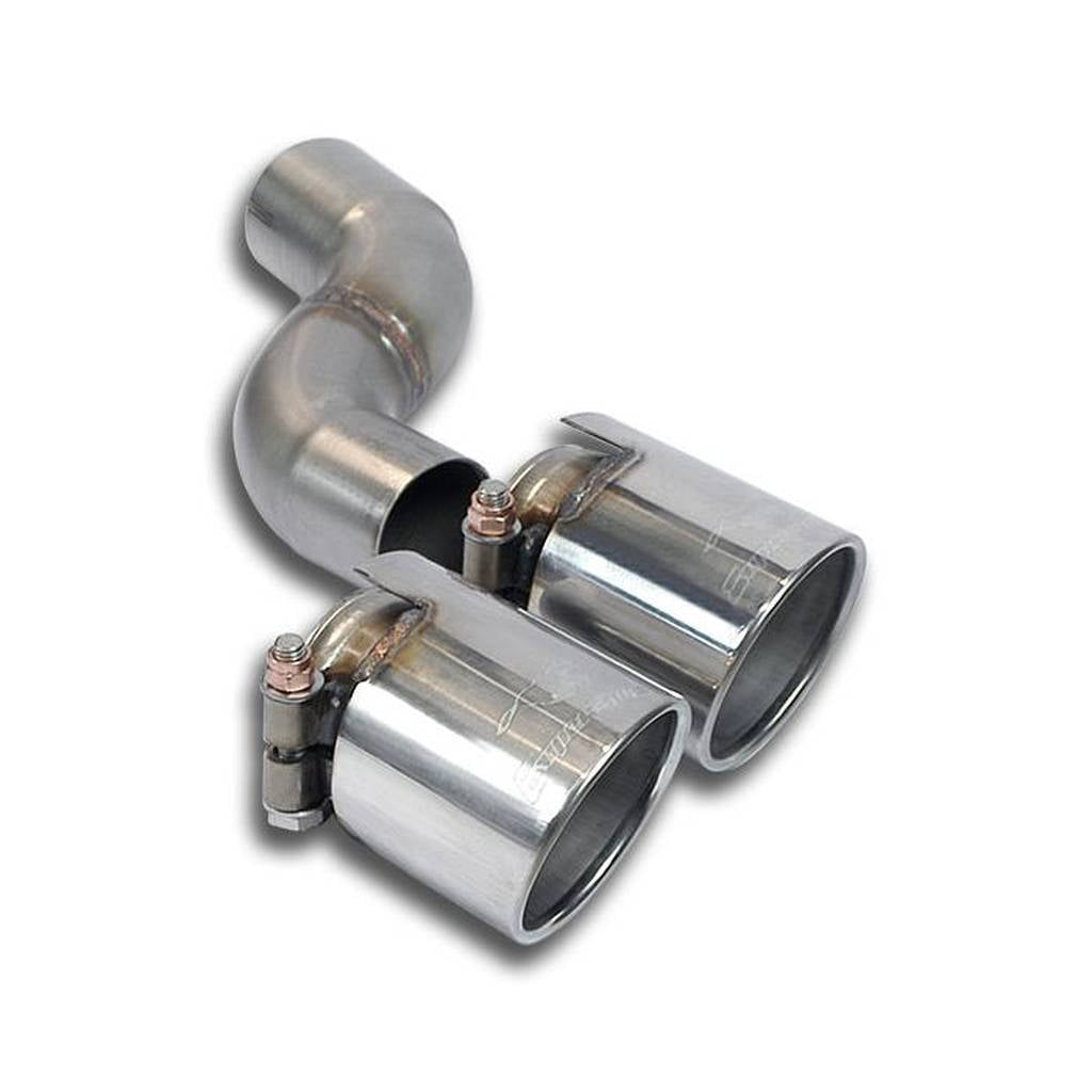 SUPERSPRINT 247426 Connecting pipe kit Right + endpipe OO90 PORSCHE 911 (Serie 991.1) Photo-0