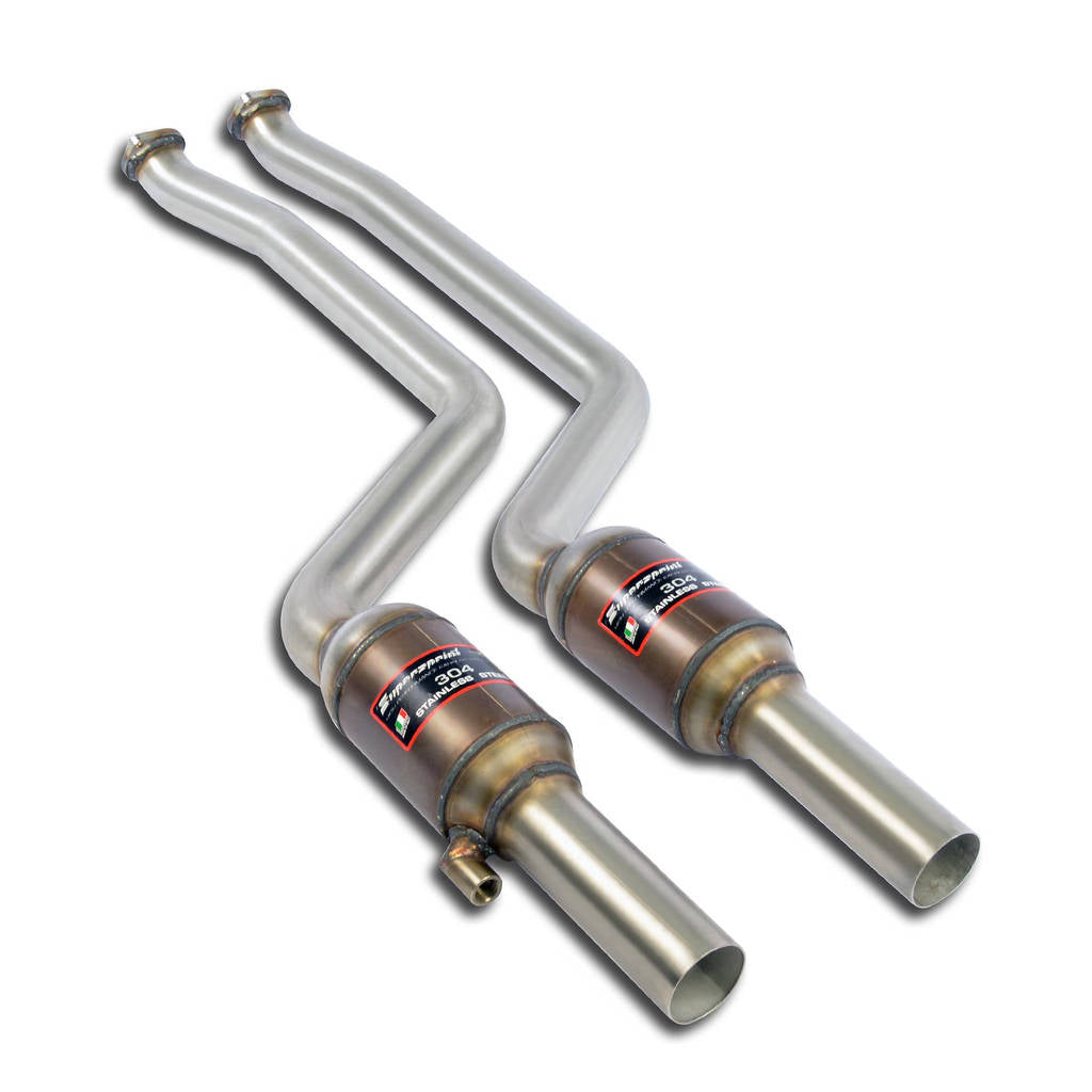 SUPERSPRINT 789402 Front catalytic converter Right - Left BMW E60/E61 Photo-0
