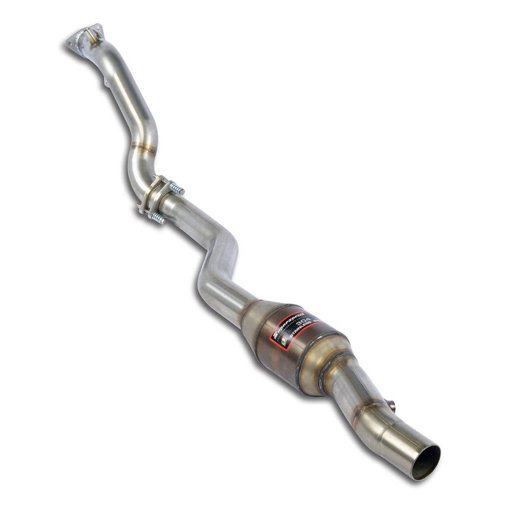 SUPERSPRINT 767102 Downpipe + Metallic catalytic converter Right AUDI A5 S5 '07 -> Photo-0