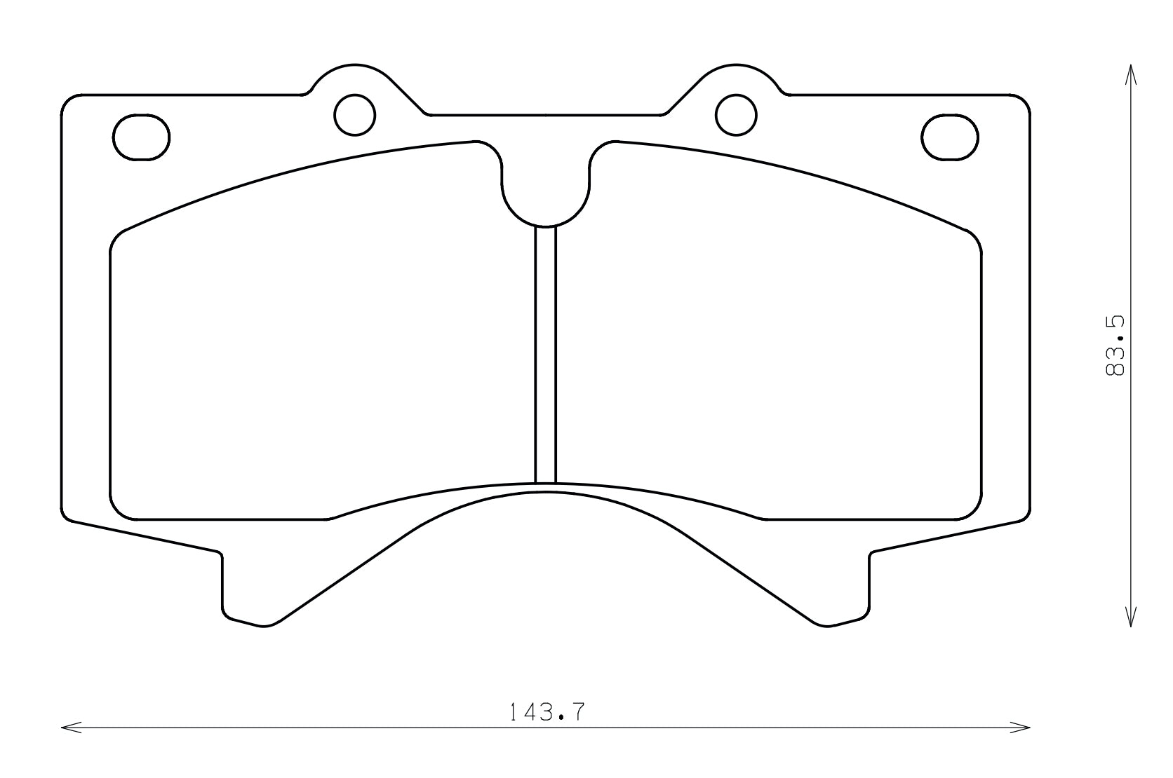 ENDLESS EP464SSS Front brake pads TOYOTA LC200/LEXUS LX570 Photo-0