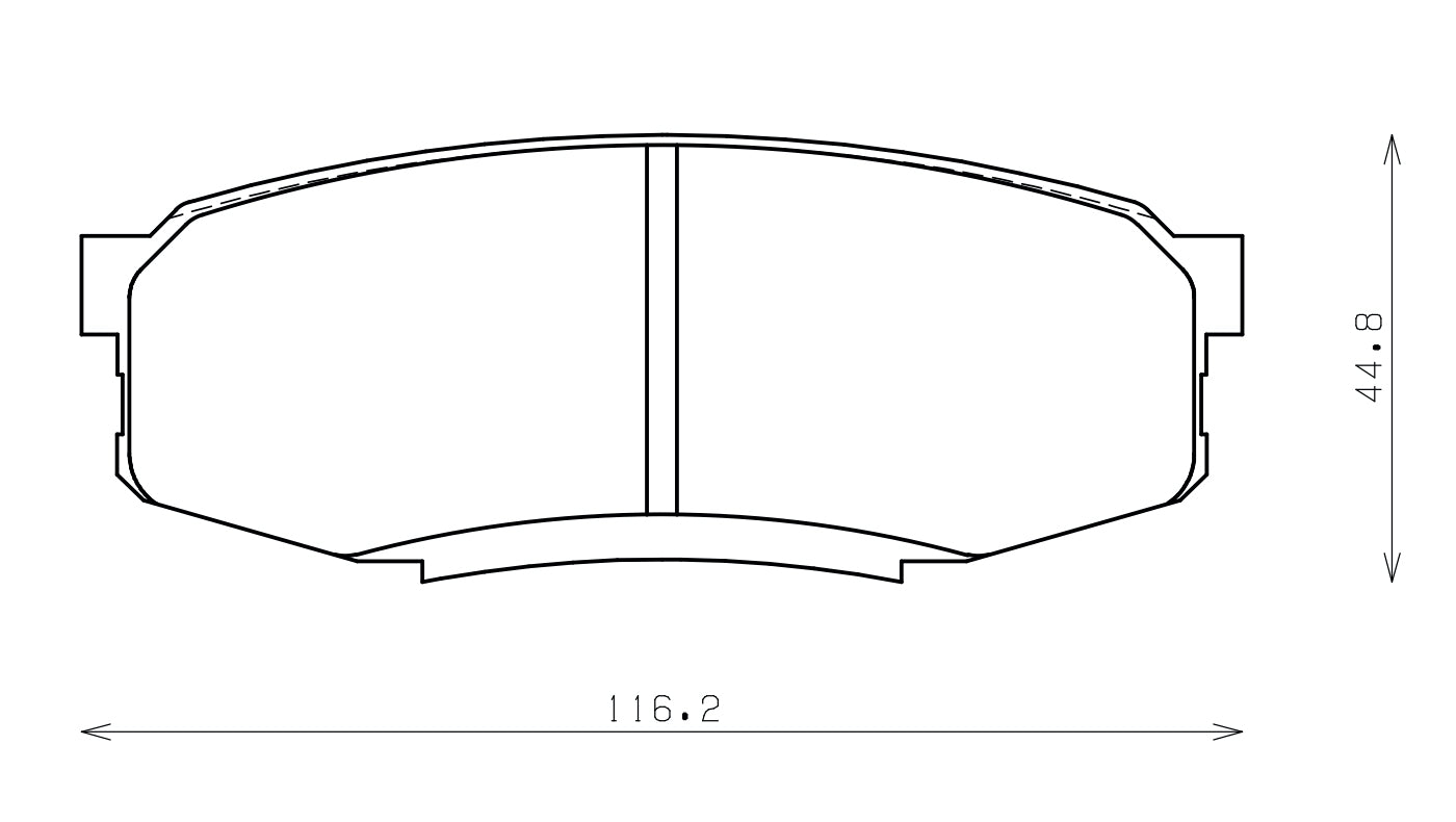 ENDLESS EP465SSS Rear brake pads TOYOTA LC200/LEXUS LX570 Photo-0