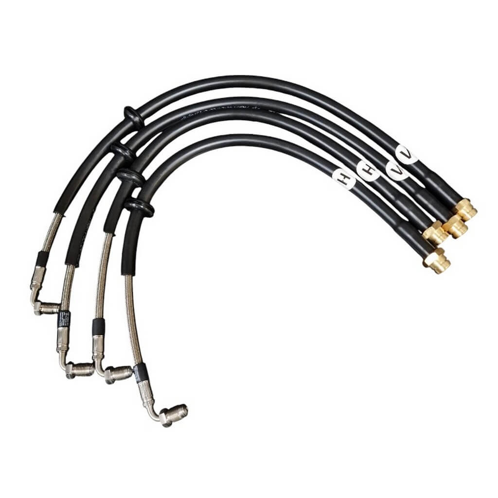 MANTHEY RACING 99204485615 Braided Brake Line Set (Front And Rear) for PORSCHE 911 GT3 / GT3 RS (992) Photo-1