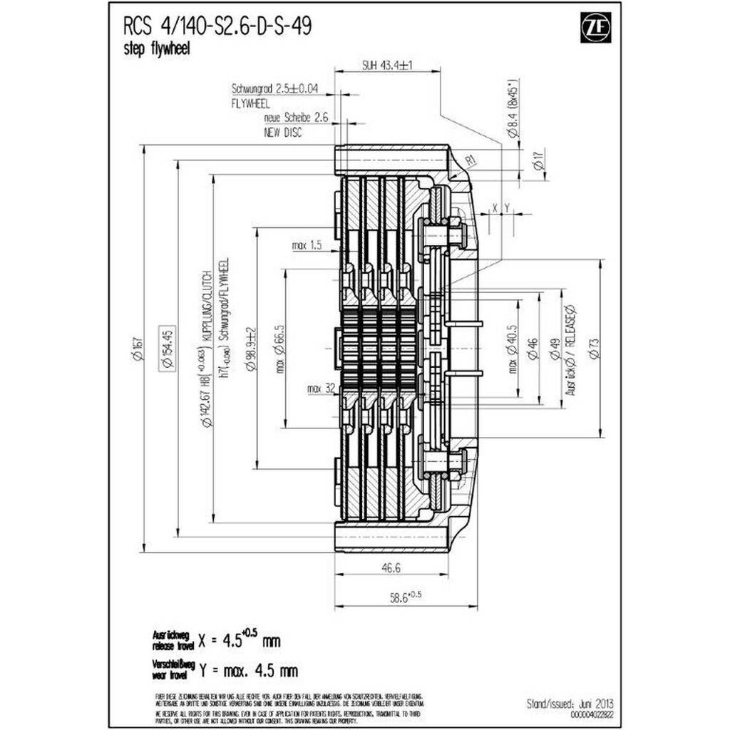 SACHS PERFORMANCE 003072000166 Clutch Housing RCS 140 Photo-1