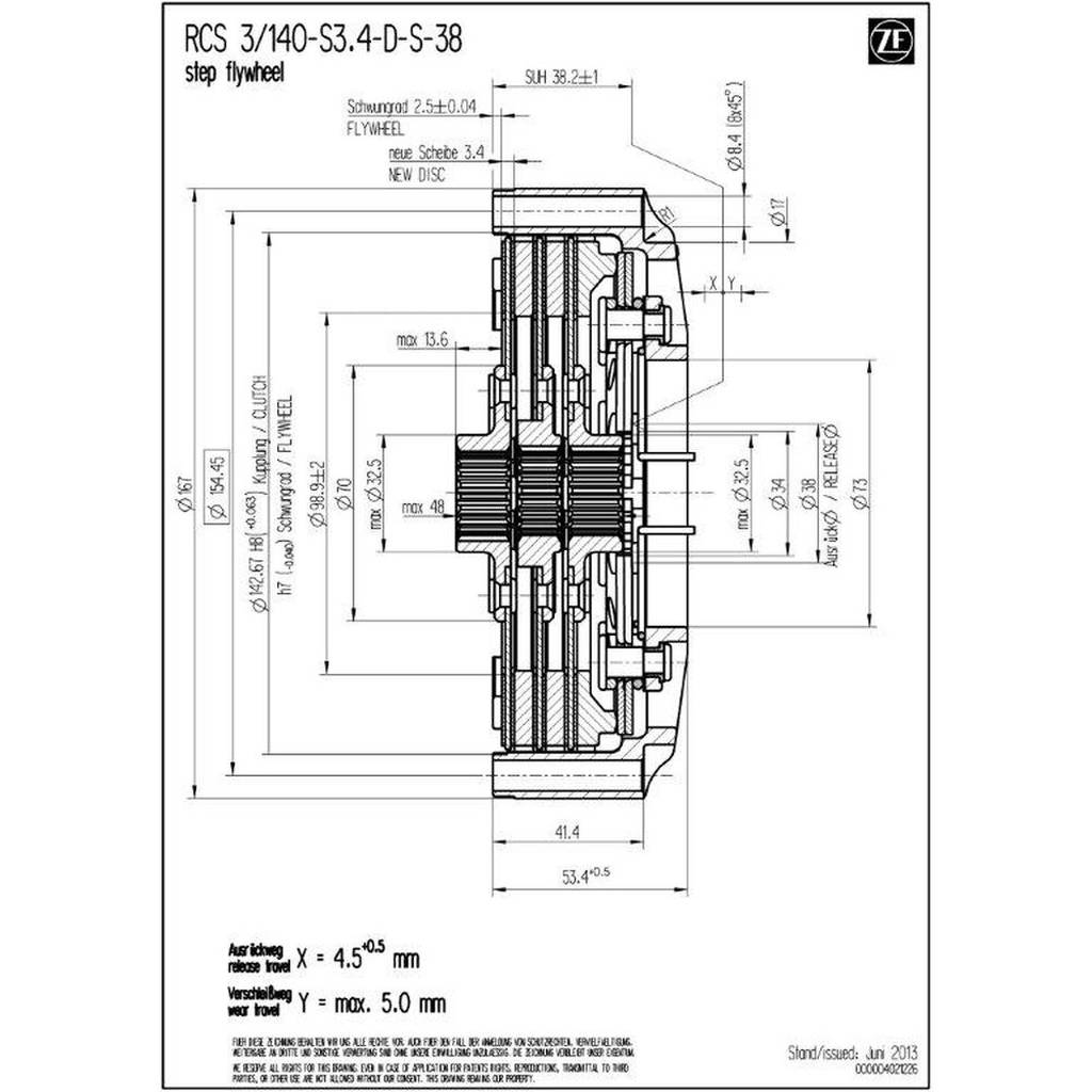 SACHS PERFORMANCE 003072000096 Clutch Housing RCS 140 Photo-1