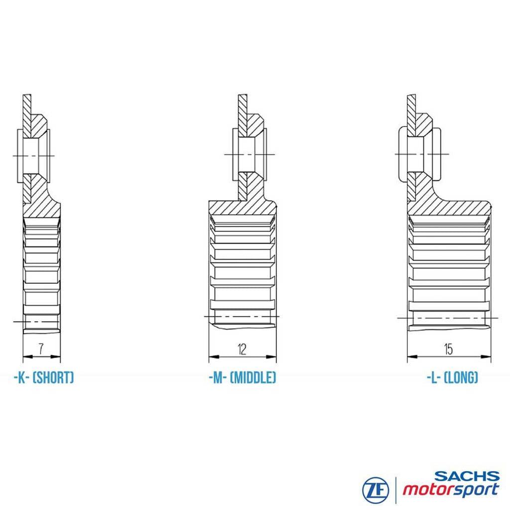 SACHS PERFORMANCE 881864002504 Clutch Disc RCS 140-S7.8 Photo-1