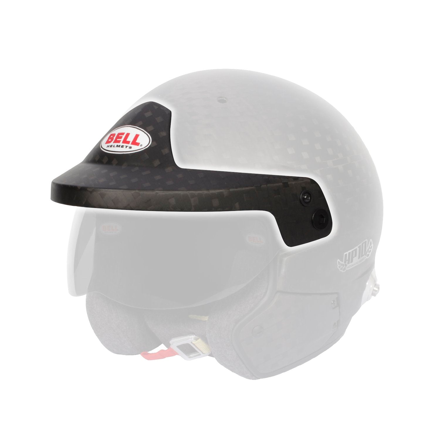BELL 2040130 Peak kit for HP10/HP10 RALLY helmet, matte carbon Photo-0
