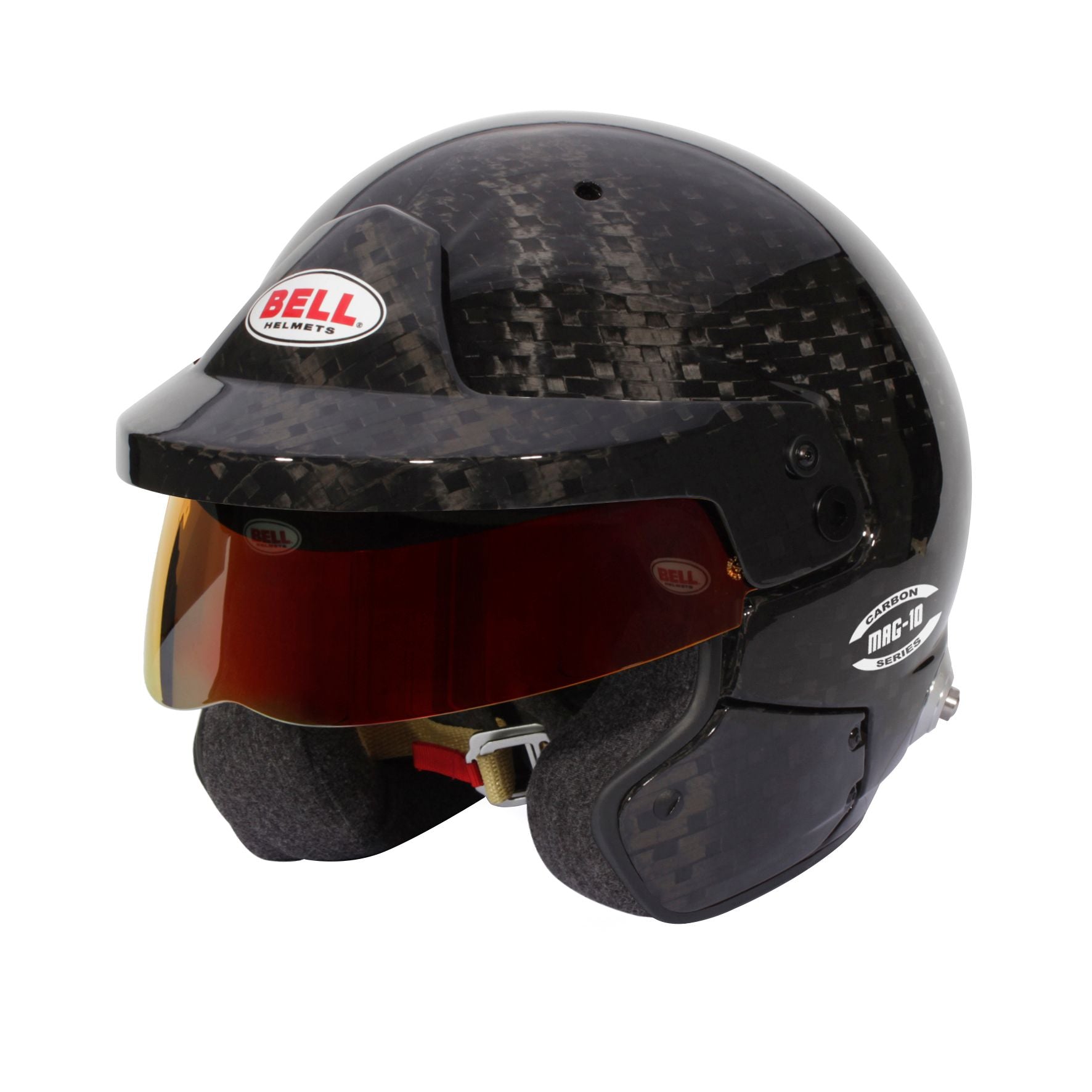 BELL 2040144 Adjustable sunscreen visor M10 AS/AS, S Size, ML, red Photo-0