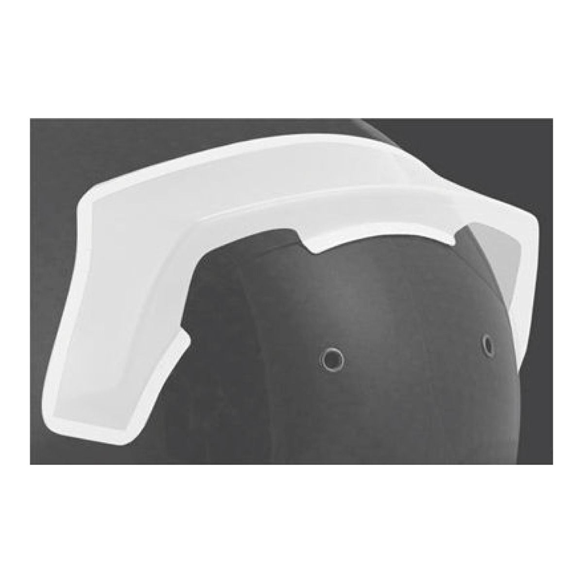 BELL 2050034 Rear spoiler V15 for HP7/RS7/HP5/GT5 helmet, clear, size L (49 mm) Photo-1