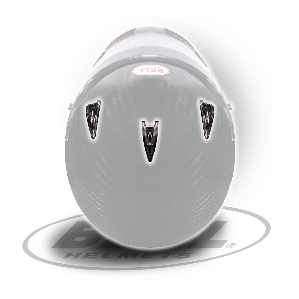 BELL 2060003 Manual lever vent kit for GP3 helmet, V16, clear (3 pcs) Photo-0