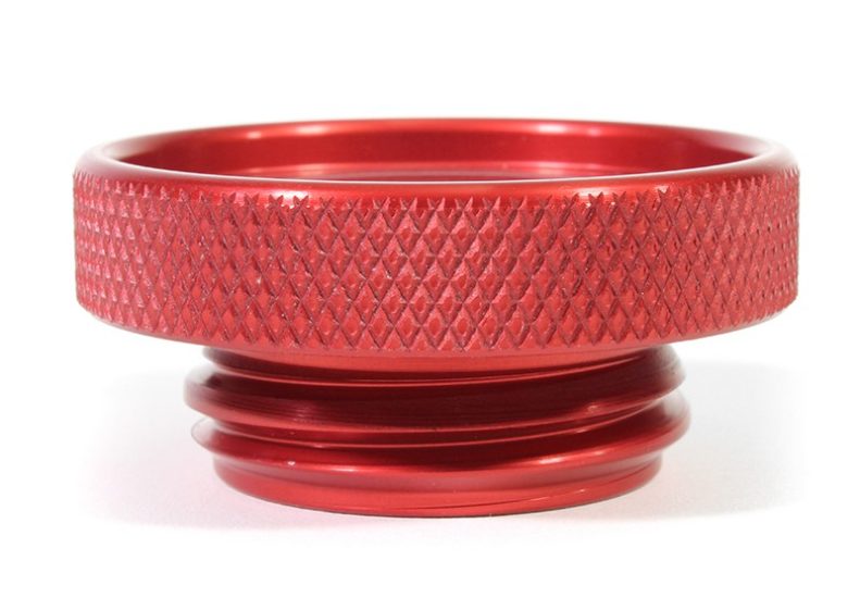 PERRIN PSP-ENG-711RD Oil Fill Cap BRZ/FR-S Round Style Red Anodized Photo-0