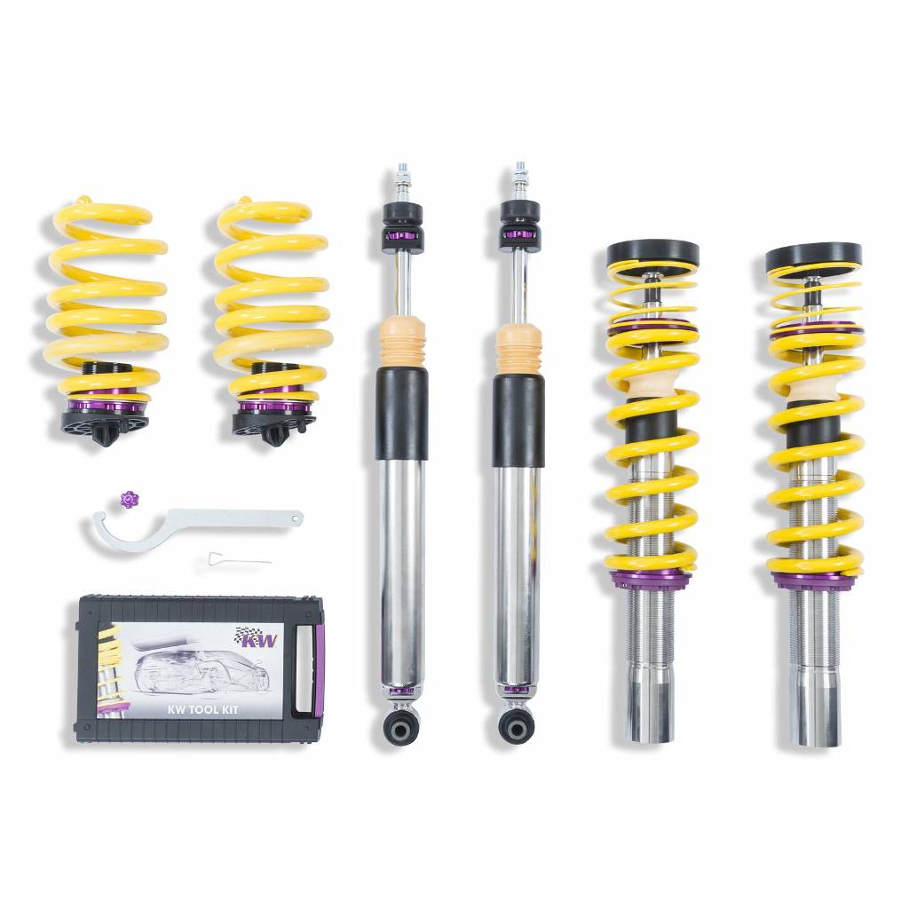 KW 352100BT Coilover Kit INOX V3 AUDI S4 (B9); (B8, B81) Photo-0