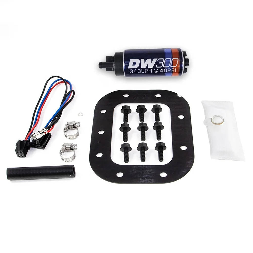 DEATSCHWERKS 9-301-1029 DW300 series, 340lph in-tank fuel pump w/install kit for CORVETTE 90-96 5.7 Photo-0