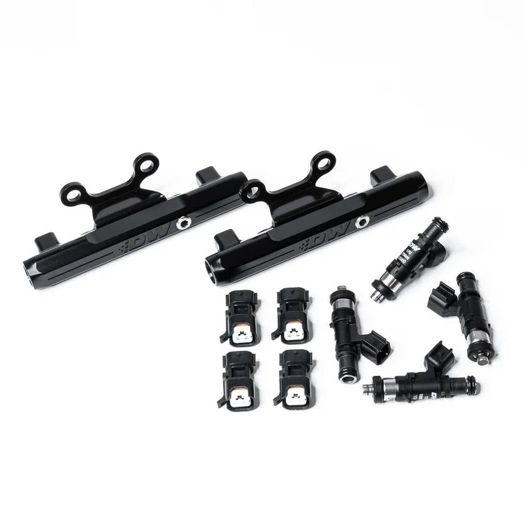DEATSCHWERKS 6-102-0750 SUBARU top feed fuel rail upgrade kit with 750cc injectors for MPFI WRX 2002 Photo-0