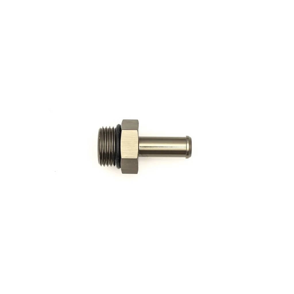 DEATSCHWERKS 6-02-0509 8AN ORB Male to 3/8" Barb Fitting (single barb - incl o-ring) Photo-0