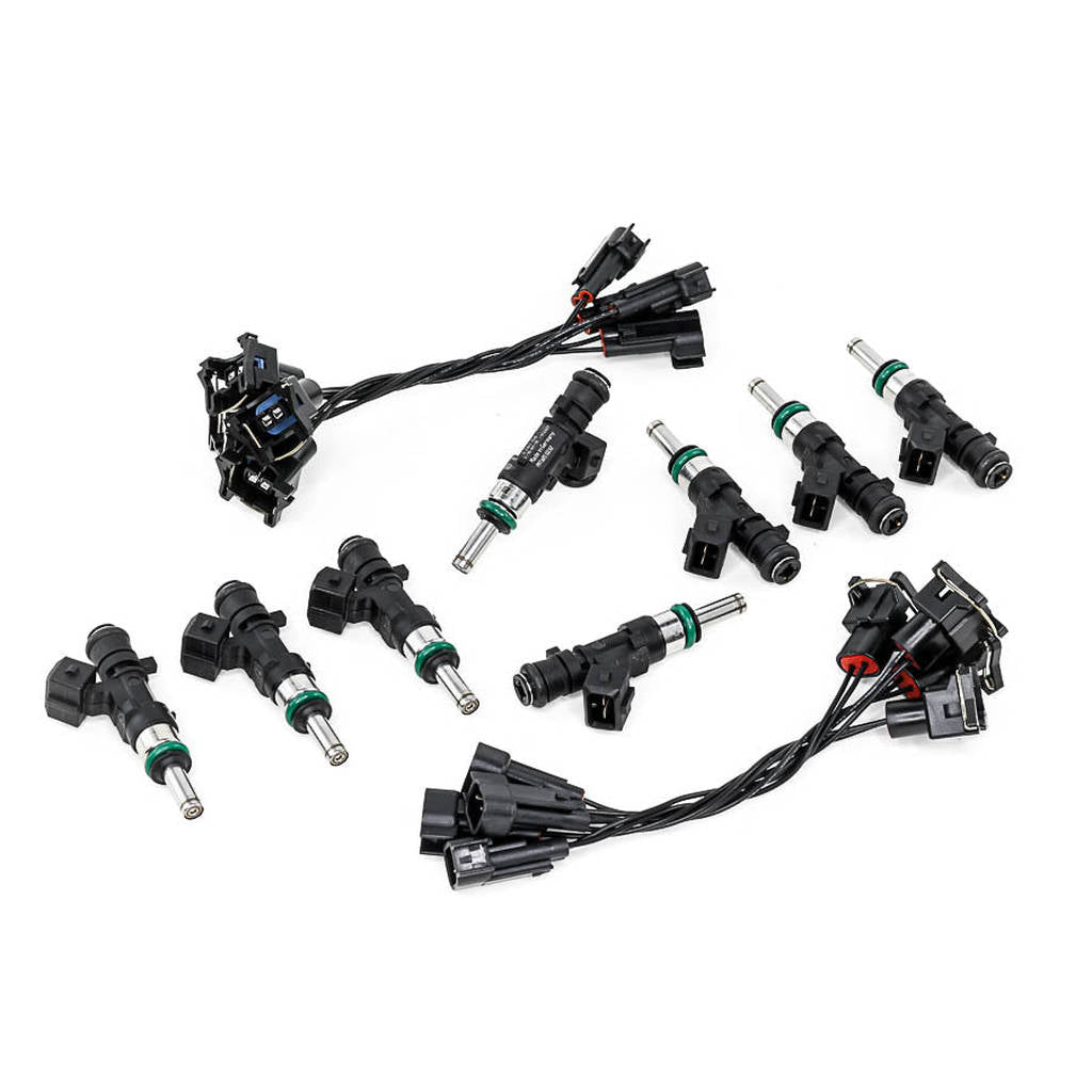 DEATSCHWERKS 17MX-03-0850-8 Set of 8 850cc injectors for 2015-2017 DODGE Charger/Challenger Hellcat Photo-0