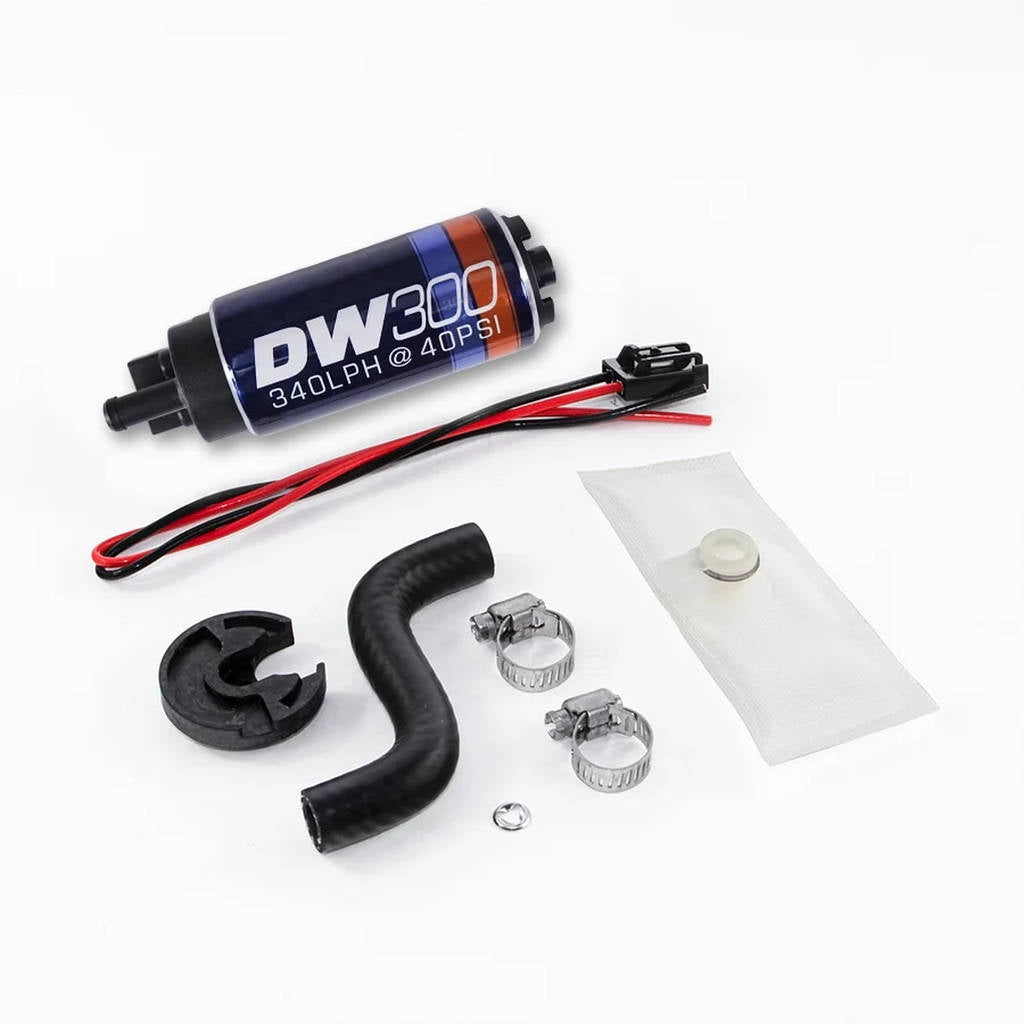 DEATSCHWERKS 9-301-1014 DW300 series, 340lph in-tank fuel pump w/install kit for 85-97 FORD Musang Photo-0